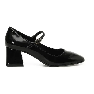 Butigo 24K-539 5PR Siyah Kadın Topuklu Ayakkabı