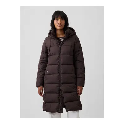 GAP Relaxed Midi Puffer Şişme Mont 910112 Kadın Mont