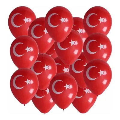 Balonevi Ay Yıldızlı 9'lu Balon
