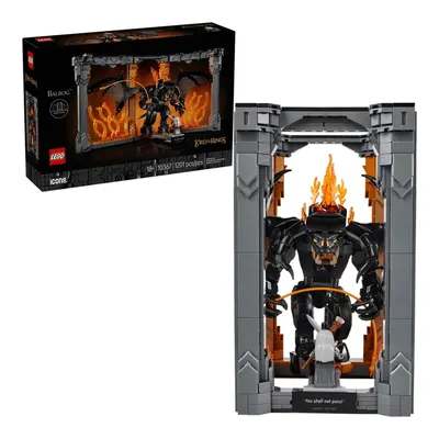 LEGO Icons Yüzüklerin Efendisi Balrog Kitaplık Dekoru 10367