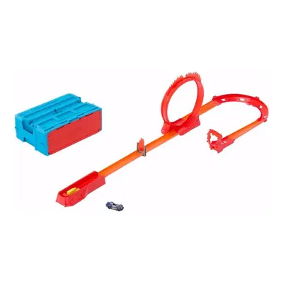 Hot Wheels Track Builder Alev Temalı Akrobasi Seti HMC04