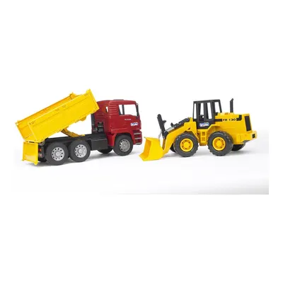 Bruder Man Damperli Kamyon ve Kepçe FR130