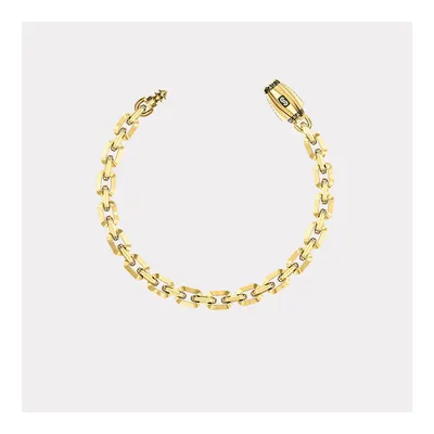 Monaco Chain Sarı Altın Bileklik - 6,00 mm