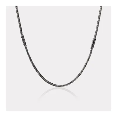 Gümüş Erkek Kolye - 60 cm