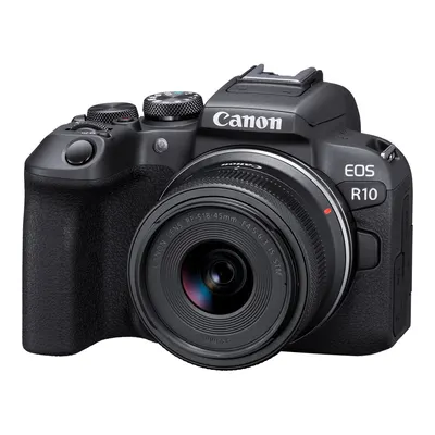 CANON EOS R10 + RF-S 18-45mm f/4.5-6.3 IS STM Kit Fotoğraf Makinesi Siyah