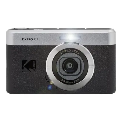 KODAK Pixpro C1 Dijital Fotoğraf Makinesi Retro Siyah