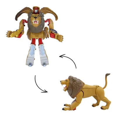 Mega Dönüşen Robo Hayvan Aslan