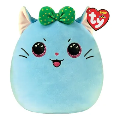 TY Fiyonklu Mavi Kedi Squishy 25 Cm