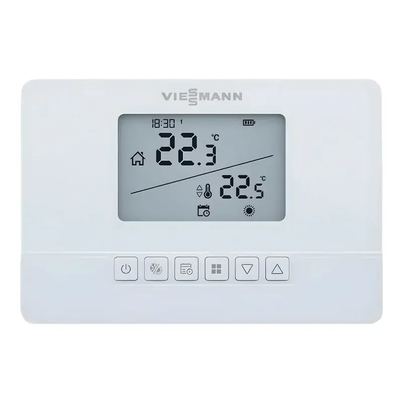 VIESSMANN 300S RF Kablosuz | Dijital Ekranlı ve Programlanabilir Oda Termostatı, görsel 1
