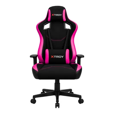 XTROY Anka Model 180° Yatan, Kumaş Oyuncu Koltuğu Pembe