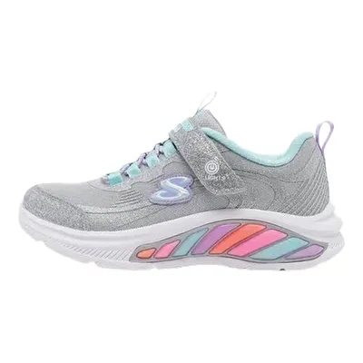Skechers Rainbow Cruisers-Glitzy Glow Kız Çocuk Gri Günlük Ayakkabı