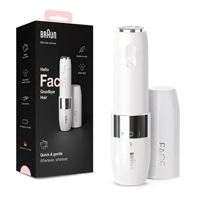 BRAUN FACE FS1000 Mini Tüy Alma Cihazı Beyaz