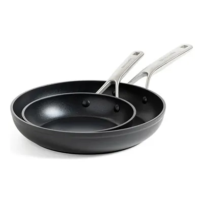 Kitchenaid Güçlendirilmiş Dövme Alüminyum Kızartma Tavası Seti 20 Cm + 28 Cm