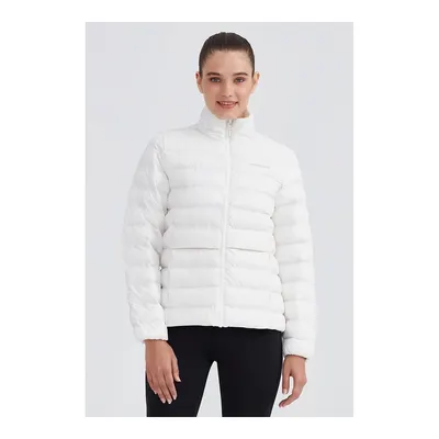 Skechers Outerwear Pop Up Detailed Padded Kadın Beyaz Outdoor Mont