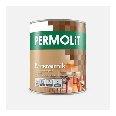 Permolit 2,5 lt Vernikli Ahşap Koruyucu Abanoz