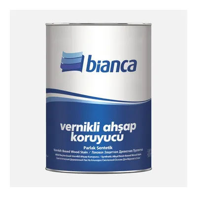 Bianca 0,75 L Vernikli Ahşap Koruyucu Açık Ceviz