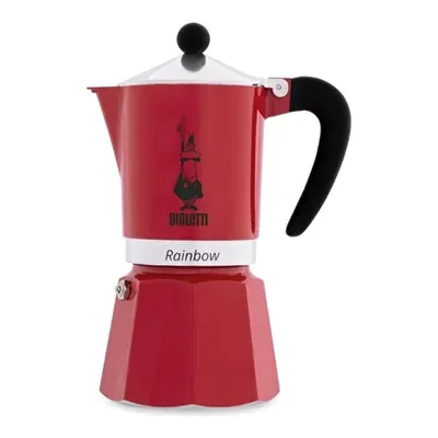 Bialetti Rainbow Kırmızı Mokapot (6 Cup)