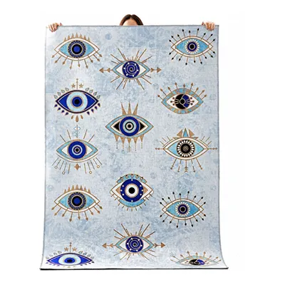 Kaşmir Halı Dekoratif Art Mutfak Nazar 80x150 cm