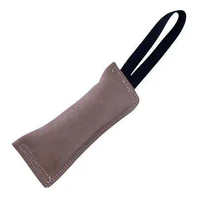 Doggie Süet Deri Köpek Isırma Yastığı Bej 6x25 cm
