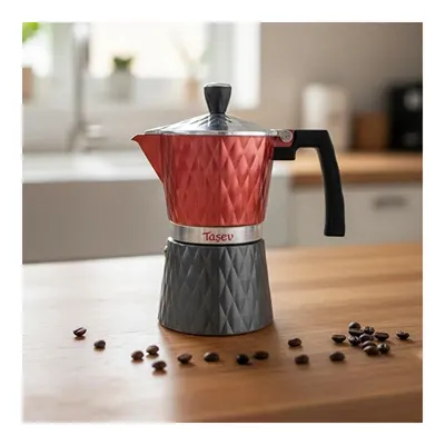 Bambum Taşev Tt1205 Diamante - Moka Pot 6 Fincan