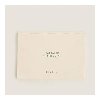 Weekly Haftalık Planlama Defteri Natural