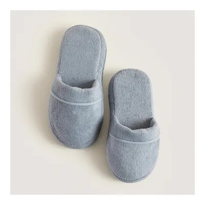 Solid Bambu Unisex Terlik Çelik Mavi