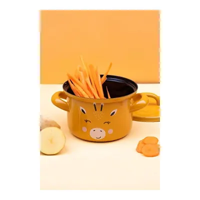 Emaylab Little Giraffe Emaye Mini Bebek Tenceresi 12cm (850 Ml)