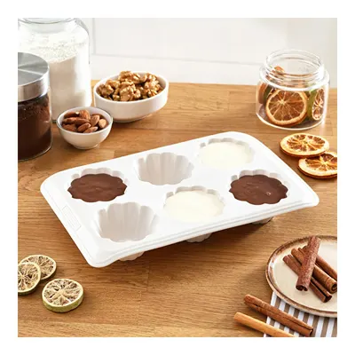 Crick Crack Harmony 6'lı Dilimli Silikon Muffin Kalıbı