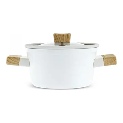 x Refika Swiss Crystal Creamy Wood Tencere 14 cm