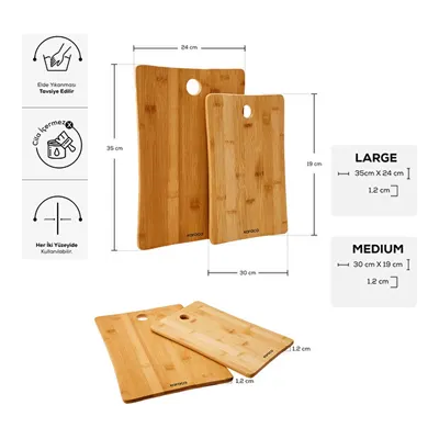 Bamboo 2li Bambu Kesme Tahtası B3064