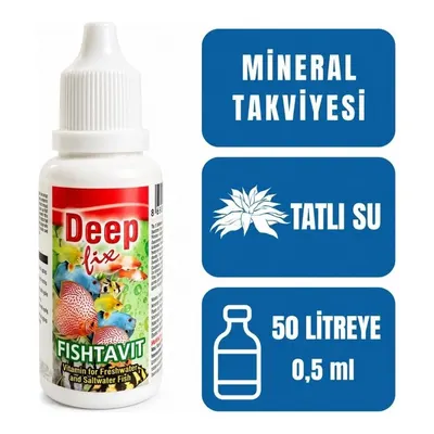 Deep Fix Fishtavit Balık Vitamini 30 ml