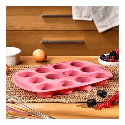 Emsan Silikon Muffin Kalıbı Pembe