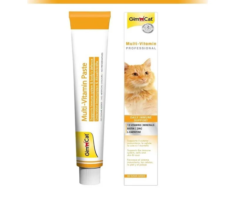 Gimcat Multivitamin Paste Kedi Macunu 20 gr 6 Adet, görsel 1