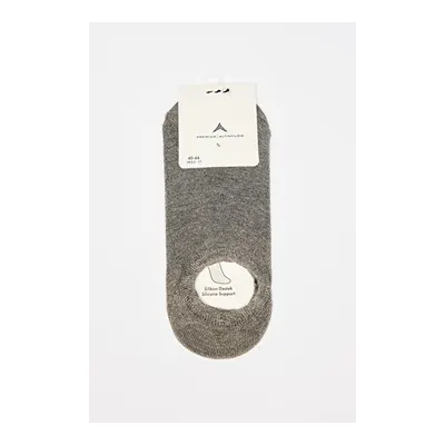 Tekli Sneaker Spor Antrasit Çorap