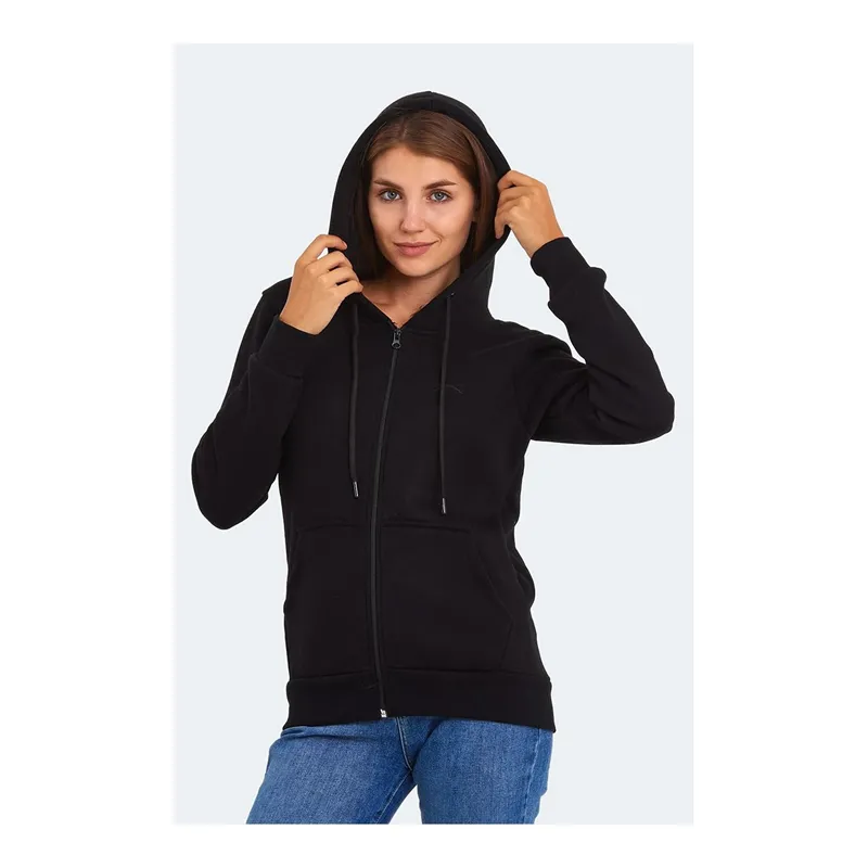 SLAZENGER Katya Kadın Siyah Sweatshirt, görsel 1