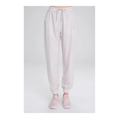 Haşema Active Lastikli Paça Ekru Jogger Spor Pantolonu Eşofman Altı Act-1