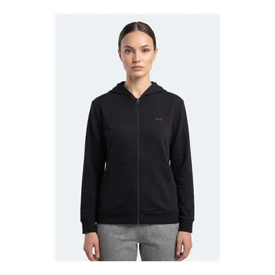 SLAZENGER Sera I Kadın Fermuarlı Lacivert Sweatshirt