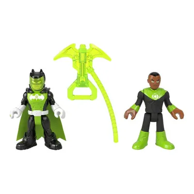 Imaginext DC Super Friends Aksiyon Figürleri Batman Green Lantern HML10