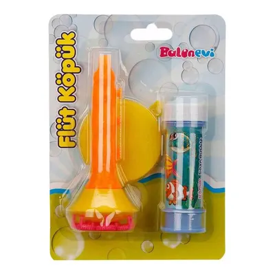 Balonevi Flütlü Köpük Tabancası Turuncu
