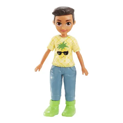 Polly Pocket ve Arkadaşları Serisi Ananas Desenli Tişörtlü Jake Tam GKL28