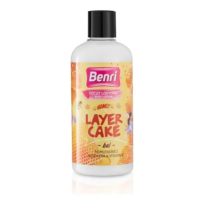 Benri Ballı Layer Cake Vücut Losyonu 500 ml
