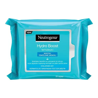 Neutrogena Hydro Boost Makyaj Temizleme Mendili 25 Adet